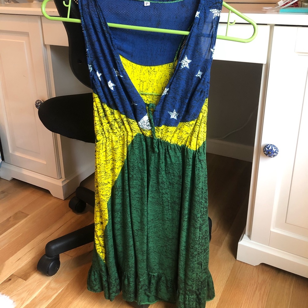 Brazil Flowy Dress or Beach Cover Up